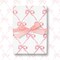 3 Rolls Pink Bow Wrapping Paper – Mini Rolls 17" x 16.4' – Plaid, Bow-Knot & Strawberry Design for Birthday, Wedding, Baby Shower & Holiday Gift Wrapping (Pink)